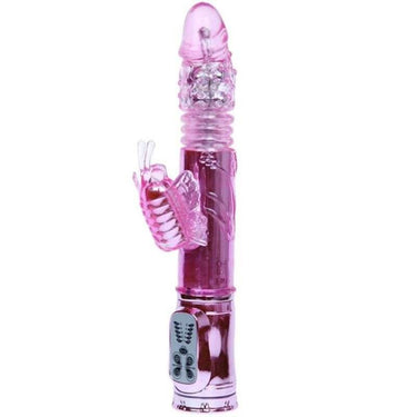 Vibratore Rabbit Butterfly con 5 modalità di rotazione e vibrazione